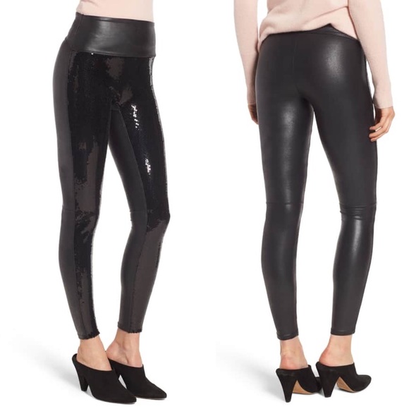 spanx sequin pants